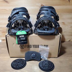 Flow Alpha 2019 Mens Black XL Snowboard Bindings